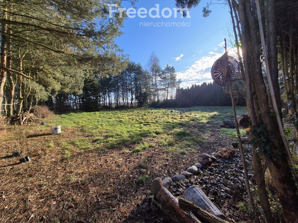 Działka 19 arów pod dom wśród zieleni, studnia, media Rogalice  1 900m2 Foto 1