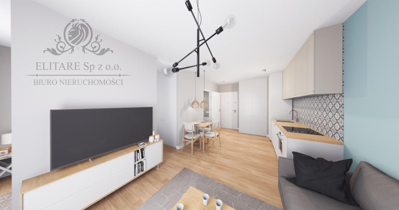 Nowoczesne 1 pokój z dużą loggią na Starym Mieście Wrocław, Stare Miasto, Szczepin  32m2 Foto 1