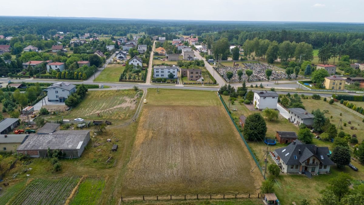 Działka budowlana na sprzedaż Strzebiń, Boczna  1 411m2 Foto 10