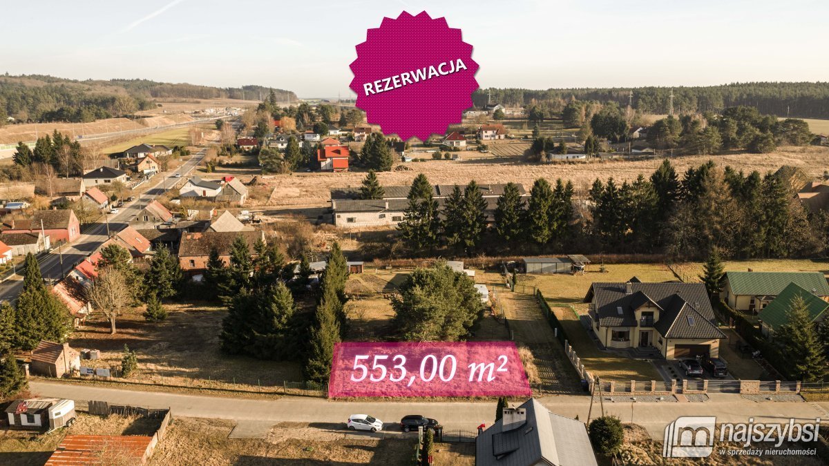 Działka 553 m² z MPZP, media, blisko morza, Dargobądz Dargobądz  553m2 Foto 1