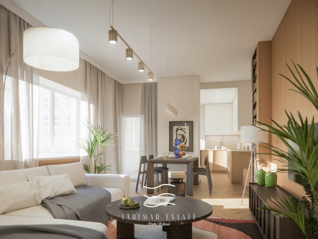 Wyjątkowy apartament z panoramicznym widokiem na centrum Warszawy Warszawa, Śródmieście, Śródmieście Północne, Smolna  55m2 Foto 1