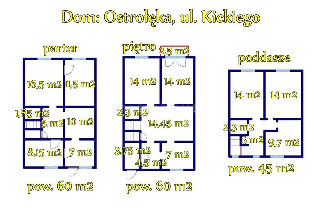 Dom na sprzedaż Ostrołęka, Kickiego  165m2 Foto 13