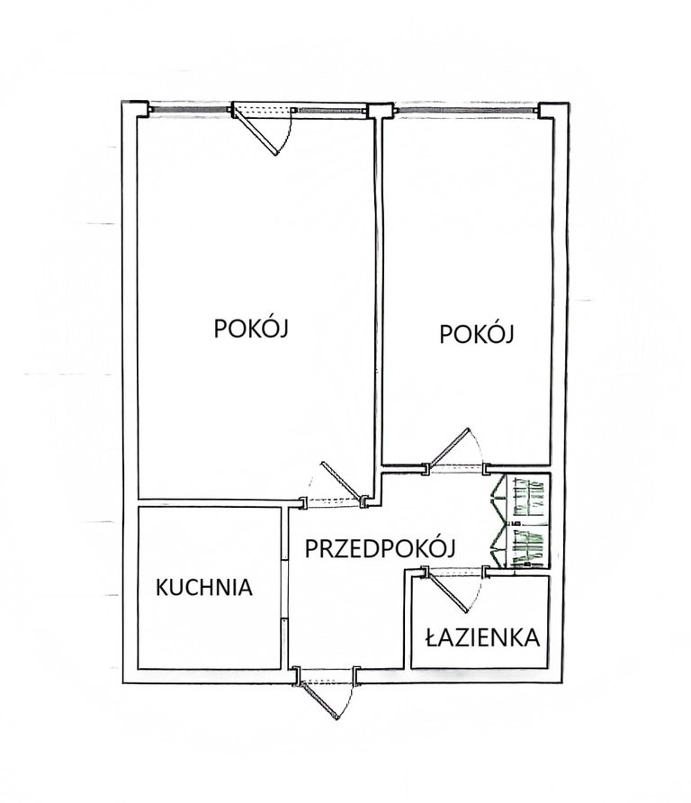 Mieszkanie dwupokojowe na sprzedaż Warszawa, Śródmieście  39m2 Foto 16