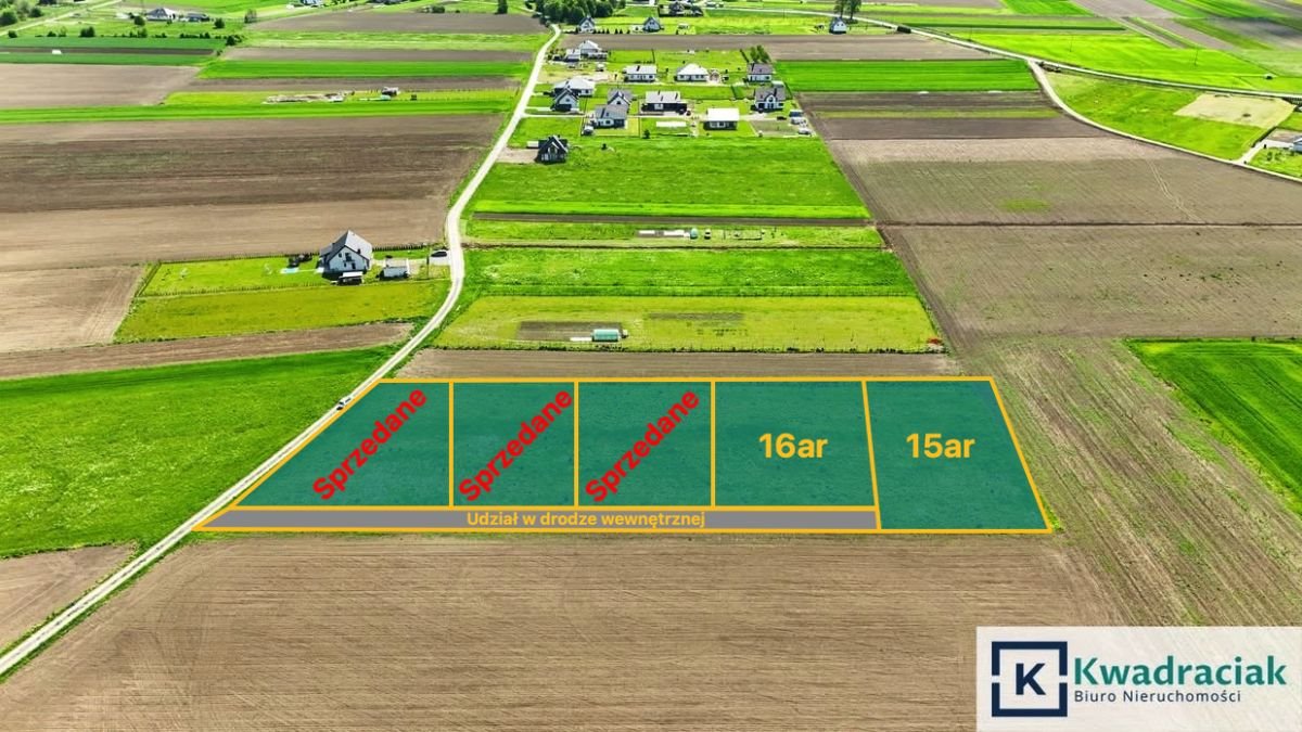 Do sprzedania działki budowlane w Besku z warunkami zabudowy Besko, Północna  1 589m2 Foto 1