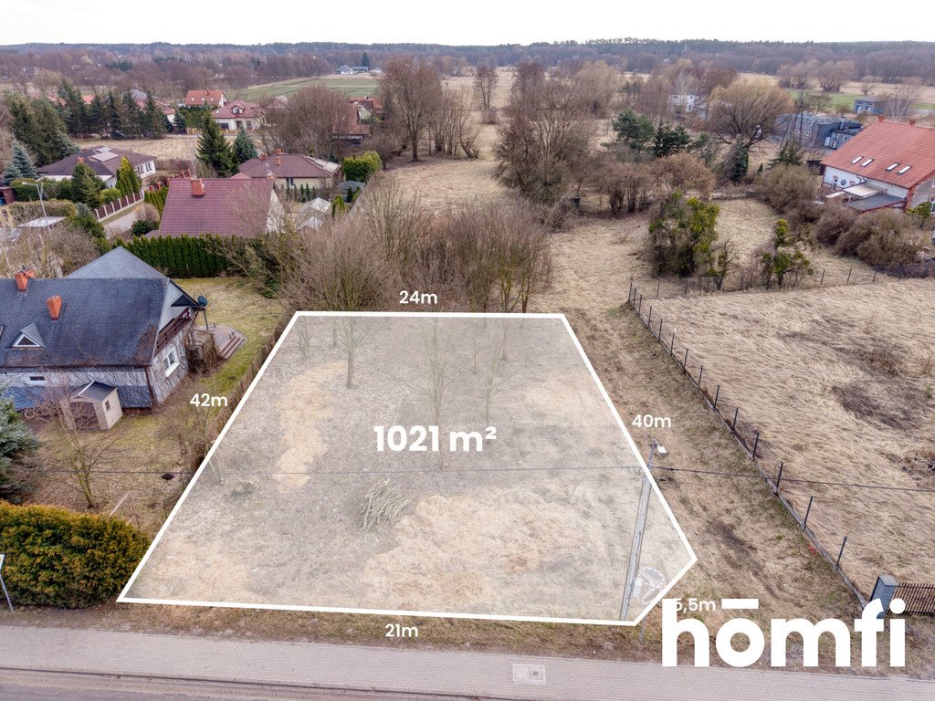 Działka 1021 m² w Wielkiej Nieszawce, spokojna okolica Wielka Nieszawka, Toruńska  1 021m2 Foto 1