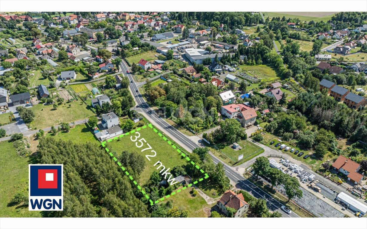 Działka budowlana na sprzedaż Kruszyn, Główna  3 572m2 Foto 1