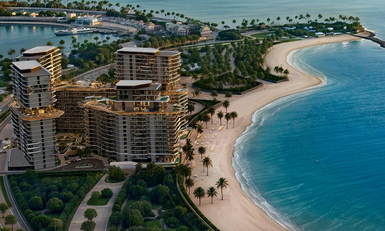 Luksusowy 2-pok. apartament przy plaży na Al Marjan Island Zjednoczone Emiraty Arabskie, Al Marjan Island, Al Marjan İsland, Al Marjan Island, Ras Al Khaimah  101m2 Foto 1