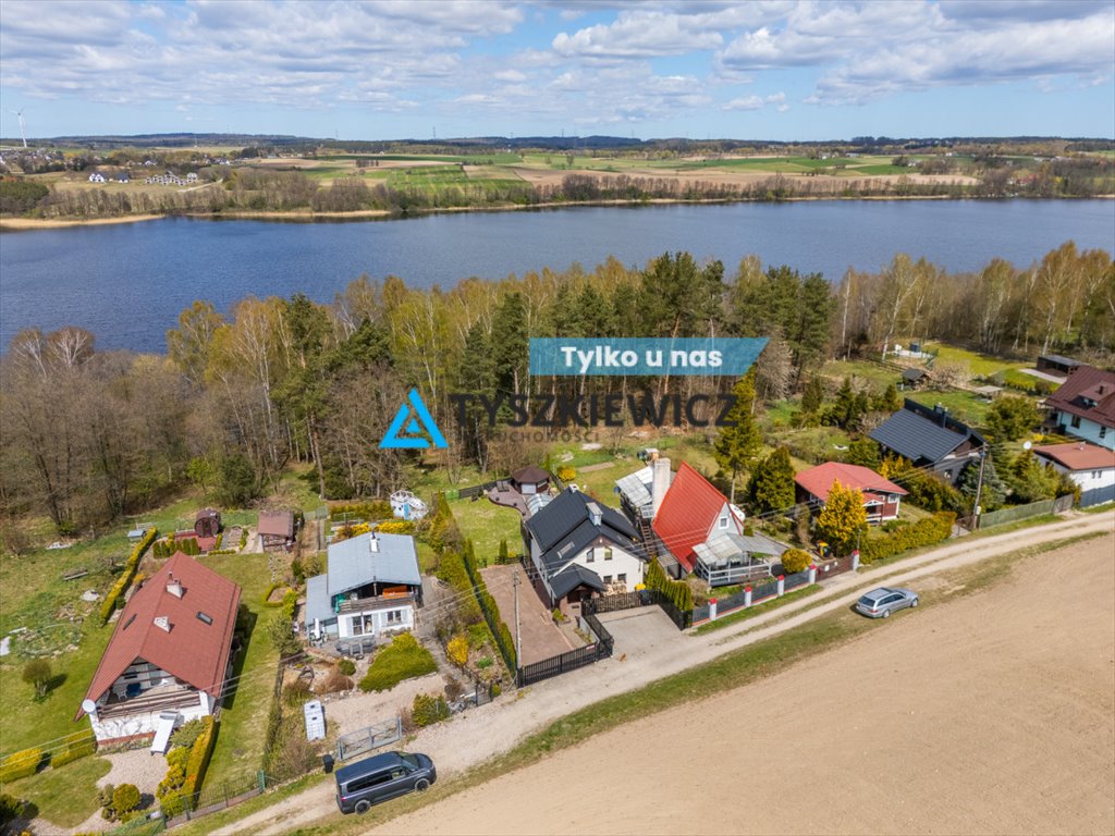 Urokliwy dom z basenem i widokiem na jezioro Grabówko, Jaśkowa Dolina  115m2 Foto 1