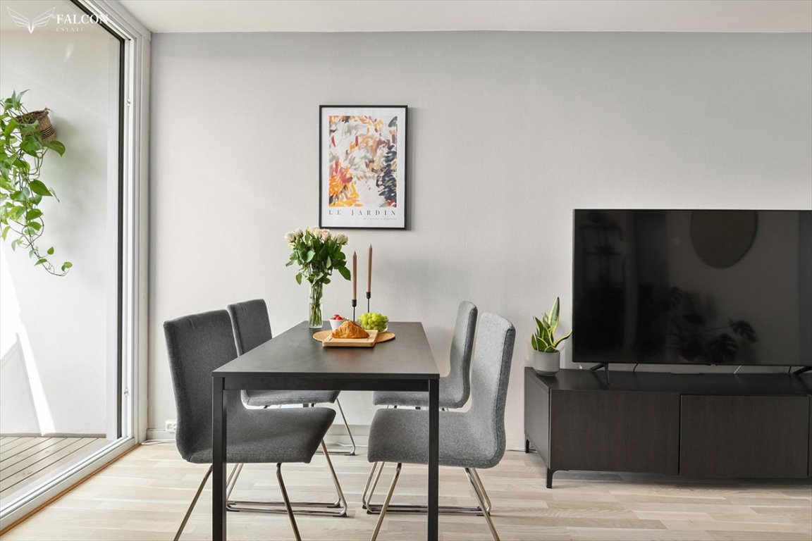 Nowoczesny 3-pokojowy apartament z tarasem i ogródkiem w Poznaniu Poznań, Naramowice, Maków Polnych  38m2 Foto 1