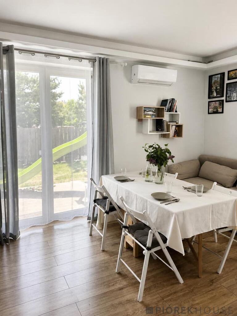 Przestronne 3-pokojowe mieszkanie z ogrodem 147 m² w Białołęce Warszawa, Białołęka, Myśliborska  50m2 Foto 1