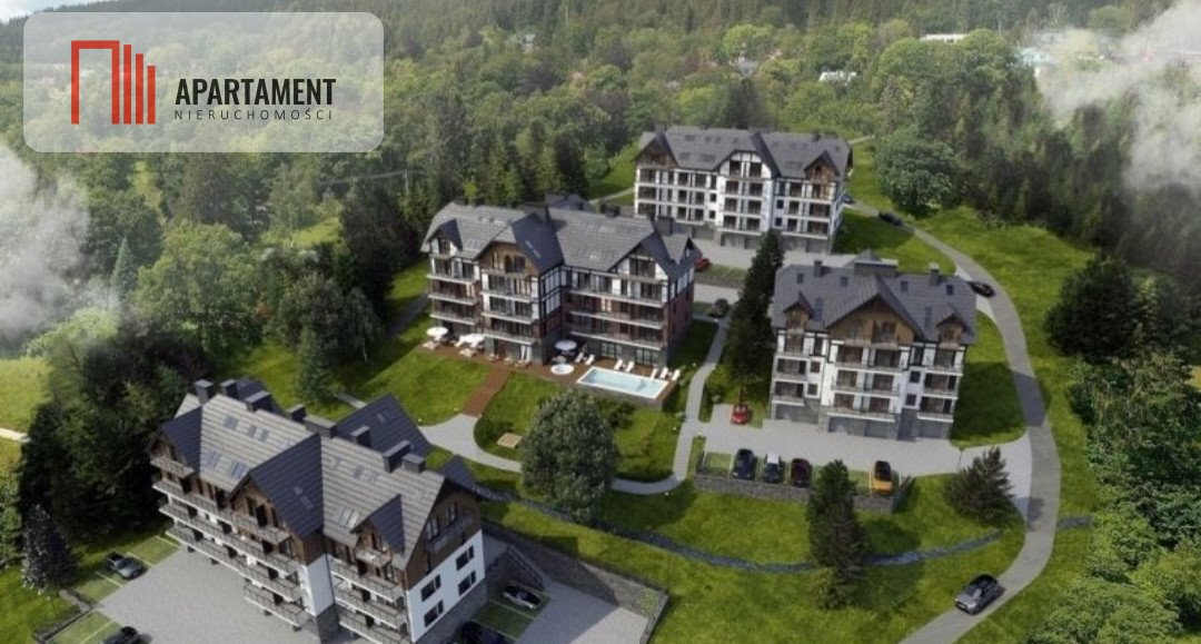 Apartament z widokiem na góry, basen i parking w Szklarskiej Szklarska Poręba, Dolna  39m2 Foto 1