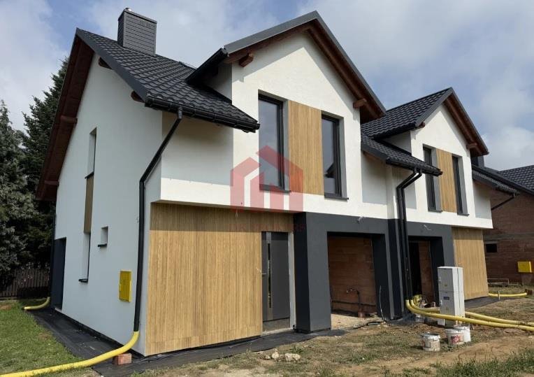 Nowy dom bliźniak 5 pokoi, stan deweloperski, garaż Rzeszów, Budziwój, Budziwojska  113m2 Foto 1