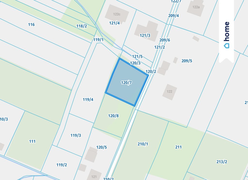 Działka budowlana na sprzedaż Zarzecze  1 079m2 Foto 1