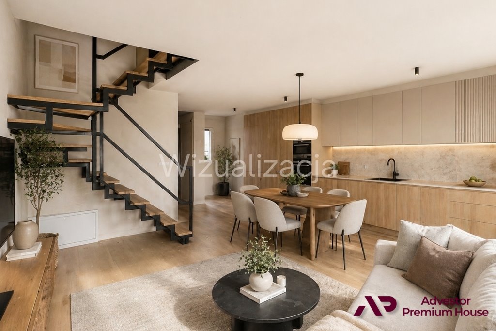 Dwupoziomowe mieszkanie z ogrodem nad jeziorem w Margoninie Margonin, Jeziorna  60m2 Foto 1
