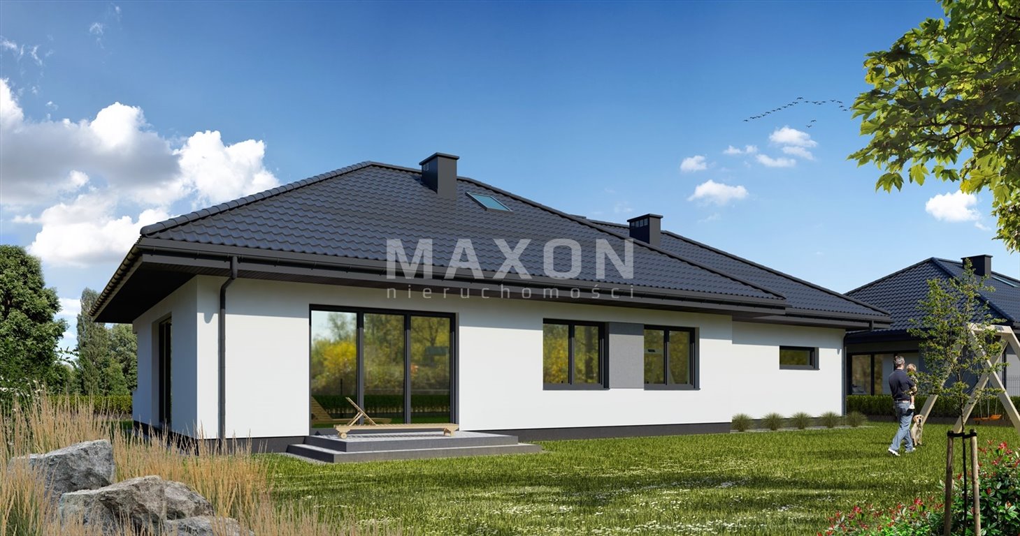 Nowoczesny dom 141 m² z dużym salonem i garażem 2-stanowiskowym Borowa Góra  141m2 Foto 1