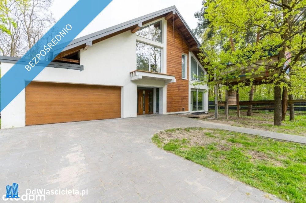 Nowoczesny dom skandynawski 219 m² z garażem i ogrodem Laski, Sokołowskiego  219m2 Foto 1