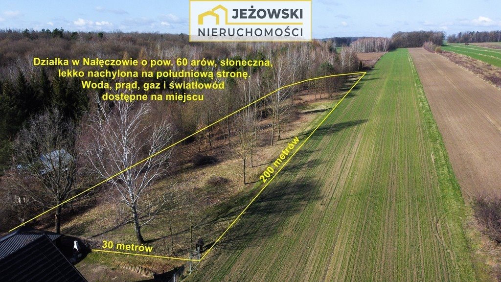 Działka budowlana na sprzedaż Nałęczów, Powstańców 1863 r.  5 957m2 Foto 3