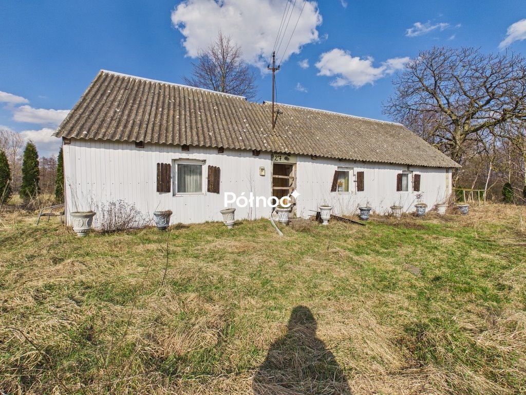Do sprzedania działka 1430 m² z zabudowaniami do rozbiórki Rysiny-Kolonia  1 430m2 Foto 1