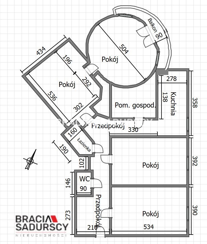 Lokal użytkowy na wynajem Kraków, Krowodrza, Krowodrza, plac inwalidów  119m2 Foto 3