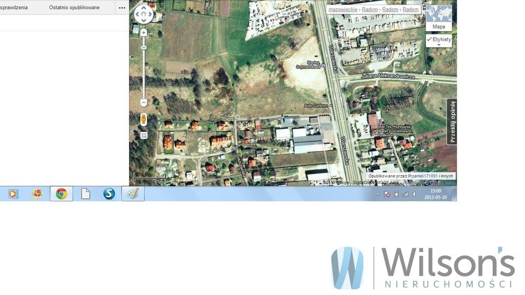 Polecam działkę inwestycyjną przy trasie E-7 z pozwoleniem na budowę Radom, Warszawska  15 000m2 Foto 1