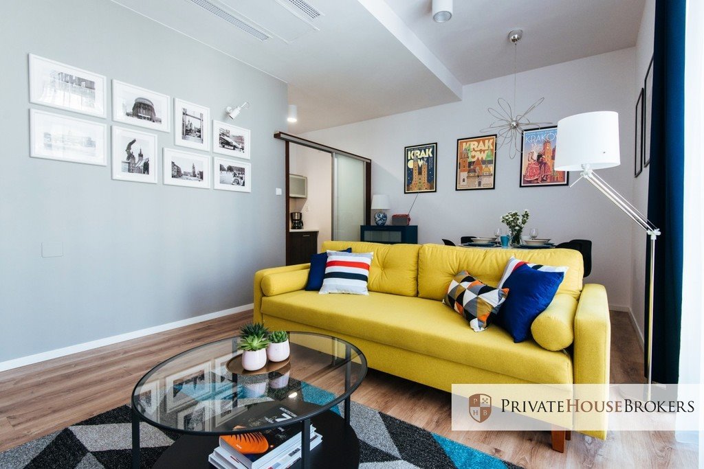 Zapraszam do wynajmu nowoczesnego 48 m² apartamentu w centrum Krakowa: Kraków Stare Miasto Stare Miasto: Wielopole