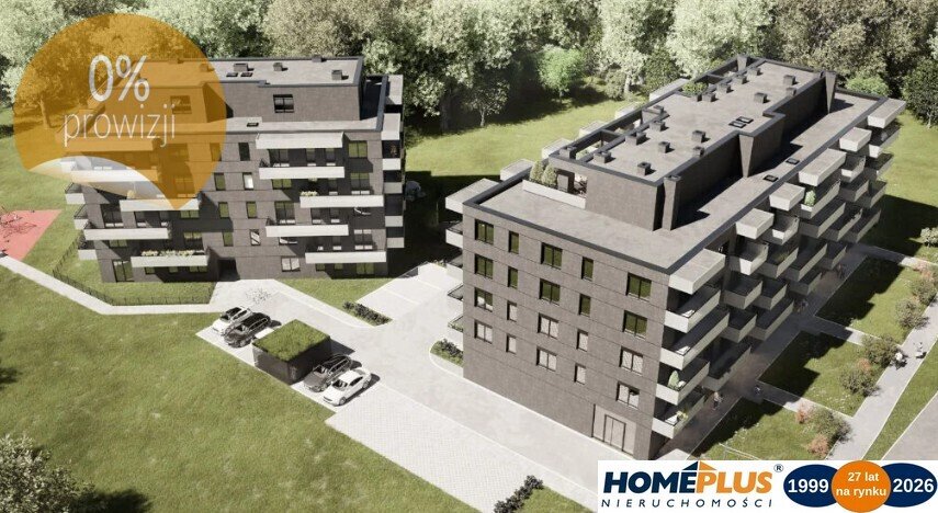 Nowoczesne mieszkanie 2 pokoje z balkonem i garażem w Markach Marki, Aleja Marszałka Józefa Piłsudskiego  46m2 Foto 1