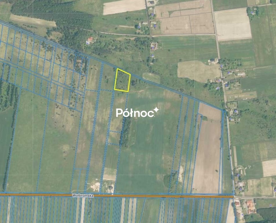 Działka pod zabudowę 4554 m2, idealna na dwa domy! Bydlin  4 554m2 Foto 1