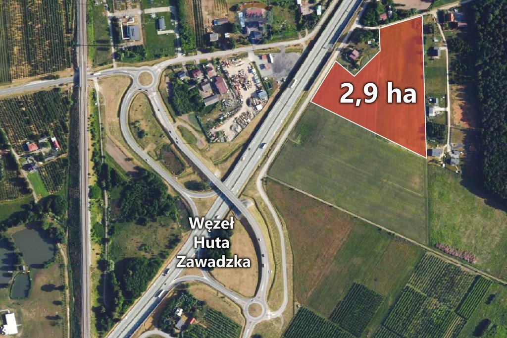 Działka rolna na sprzedaż Zawady  29 000m2 Foto 2