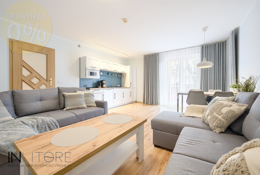 Apartament z basenem, sauna i tarasem na dachu w Kołobrzegu Kołobrzeg, Tadeusza Kościuszki  49m2 Foto 1