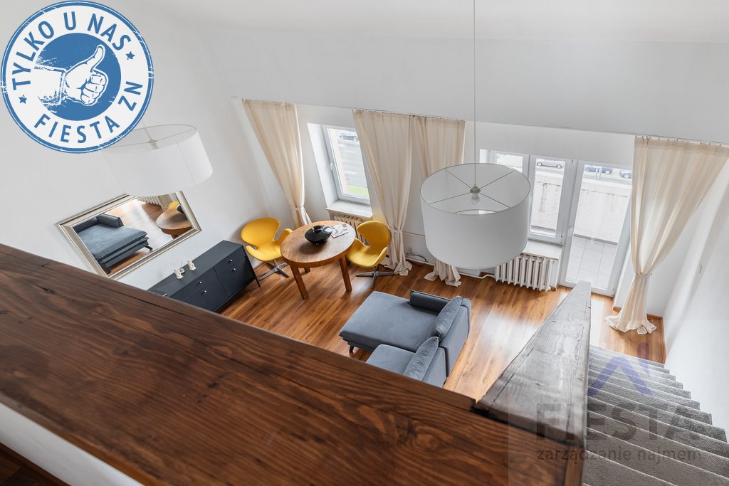 Nowoczesny dwupoziomowy apartament 81 m2 blisko metra: Warszawa Praga-Północ: Targowa
