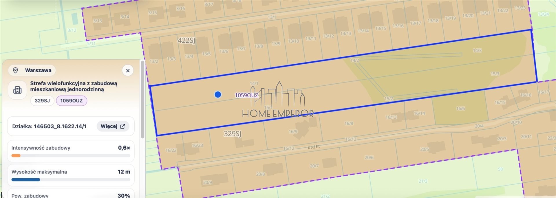 Działka 21 737 m² z mediami - możliwość zabudowy Warszawa, Białołęka, Mańki-Wojdy, Kroczewska  21 737m2 Foto 1
