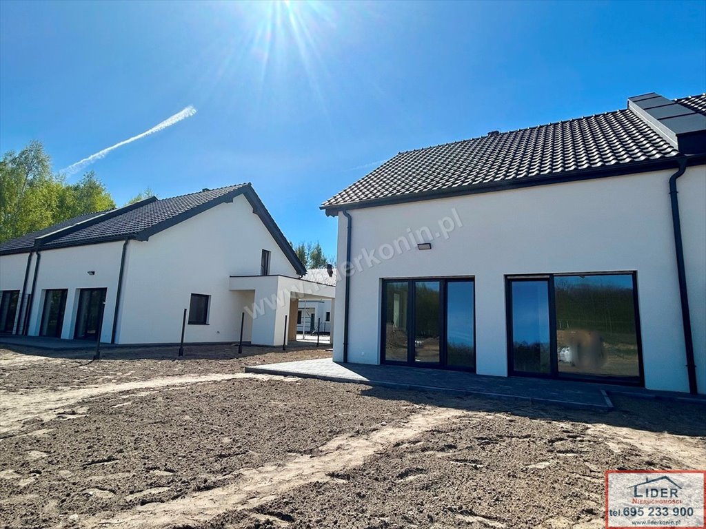 Na sprzedaż nowoczesny dom 106 m² z antresolą i tarasem Konin  106m2 Foto 1