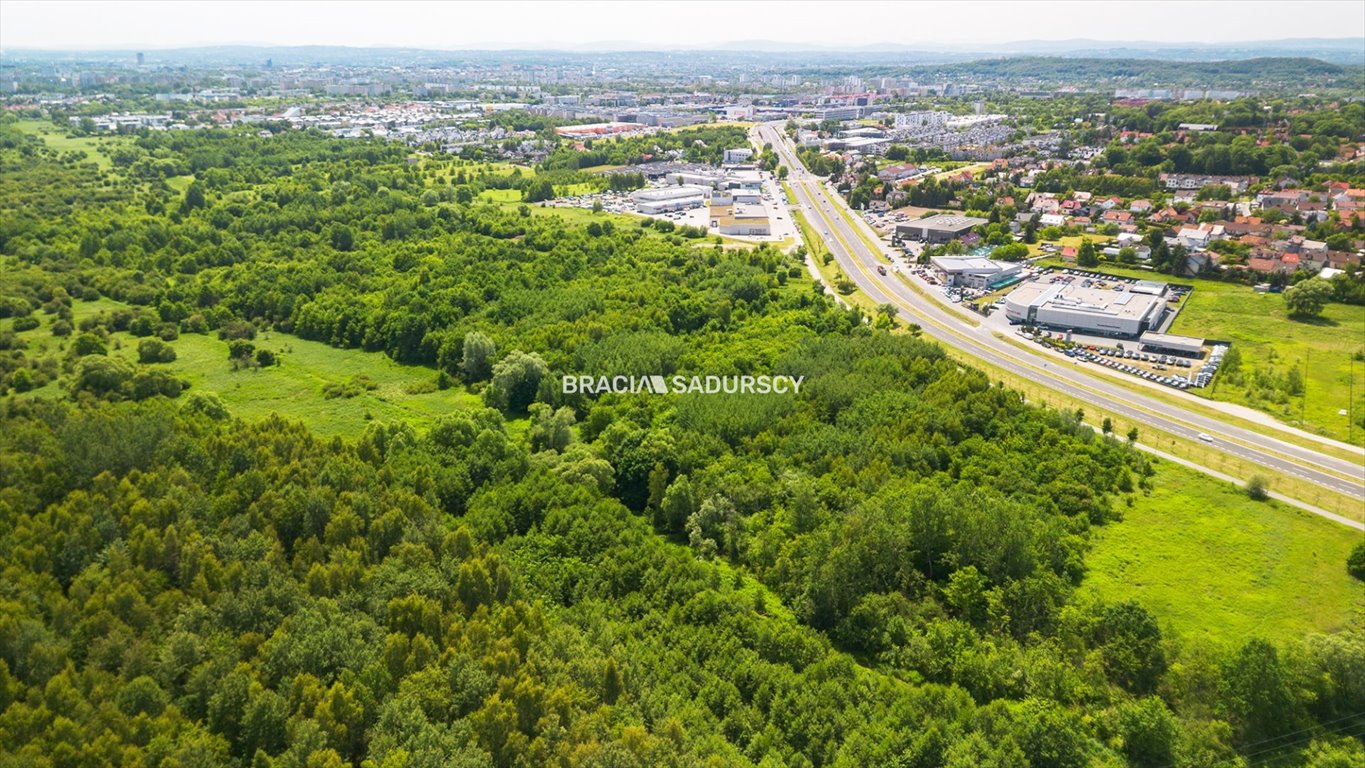 Działka usługowa 11 673 m² - asfalt - zielona przestrzeń Kraków, Prądnik Biały, Prądnik Biały, Jasnogóska  11 673m2 Foto 1
