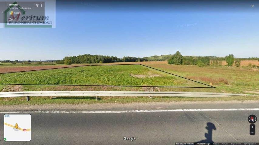 Działka pod działalność w Rymanowie, 0,42 ha, media Rymanów  4 238m2 Foto 1