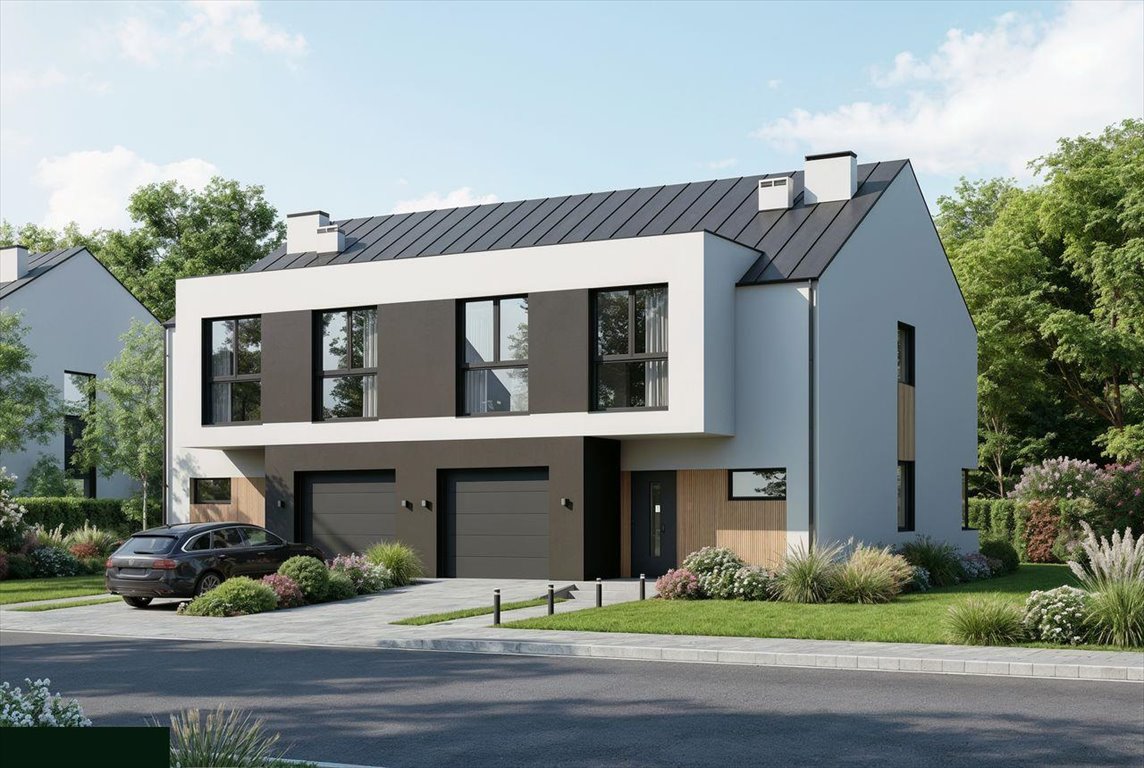 Nowoczesny dom 140 m2 z garażem, rekuperacją i dużą działką Grodzisk Mazowiecki, Starowiejska 51  140m2 Foto 1