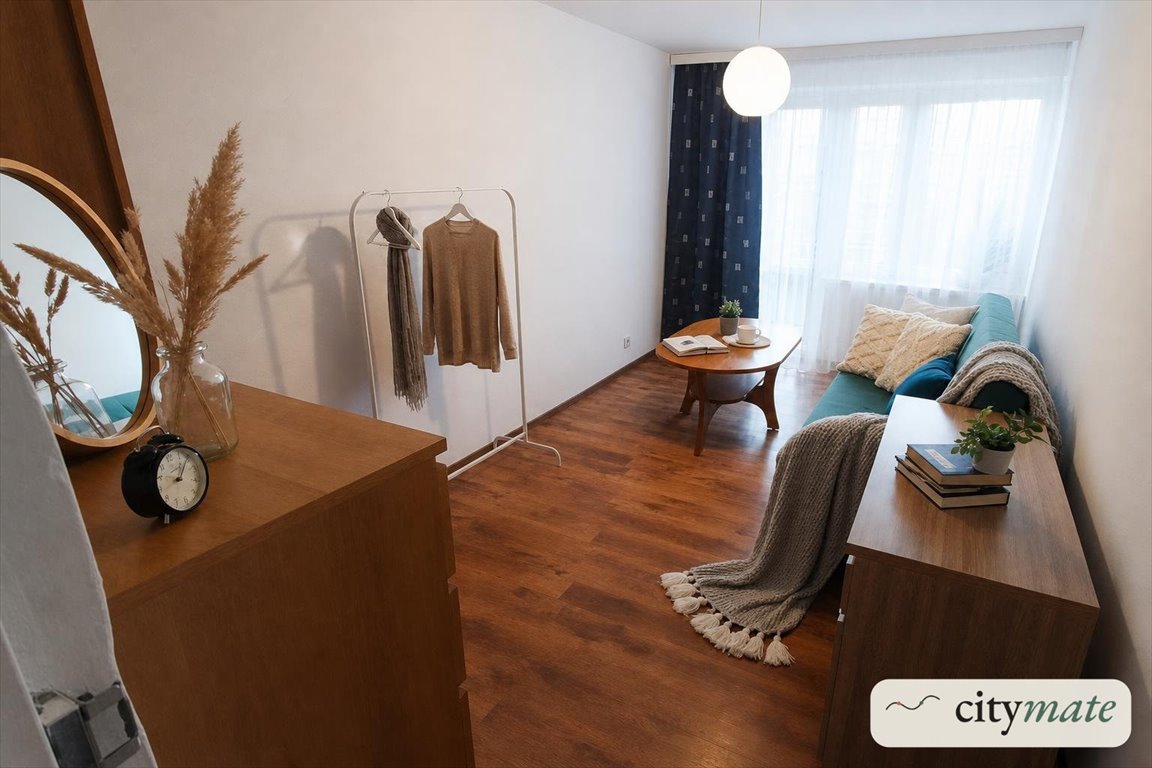 Polecam pokój 17 m² z balkonem na Winogradach, blisko uczelni Poznań, Winogrady, Przyjaźni, os. Przyjaźni 11B  17m2 Foto 1