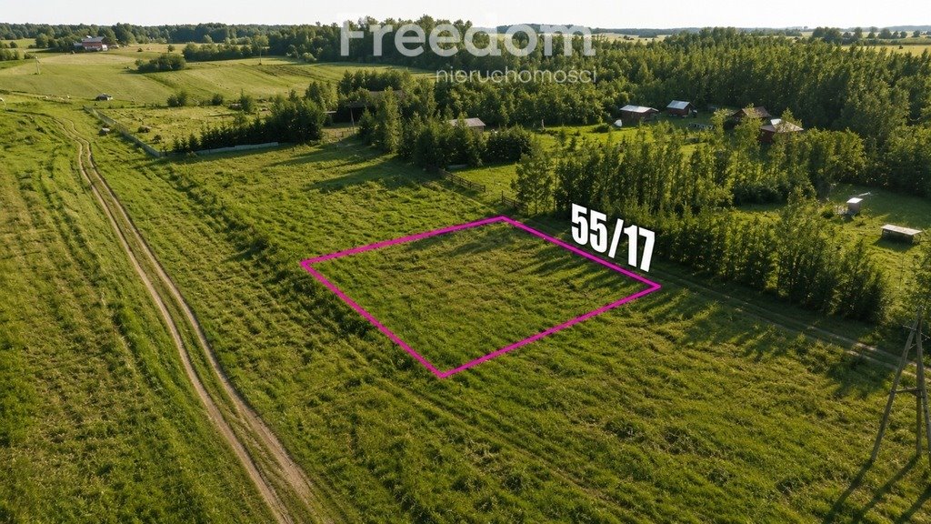 Zapraszam do zakupu działki 1001 m² nad jeziorem Garbas w Liski Liski  1 001m2 Foto 1