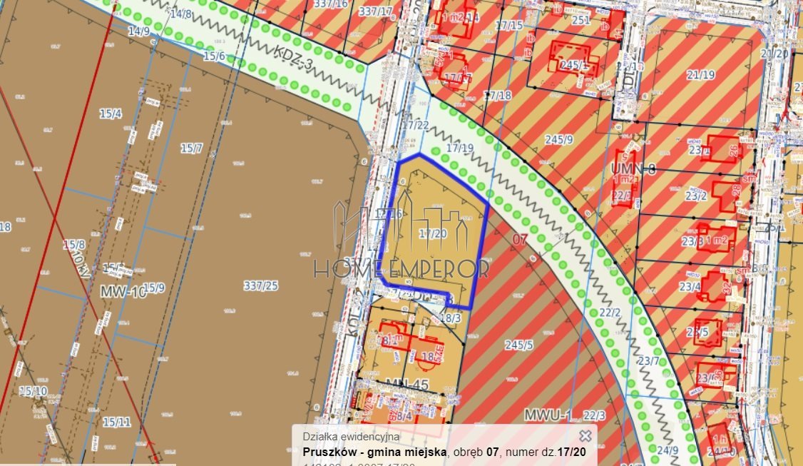 Działka budowlana na sprzedaż Pruszków, Zdziarska  2 226m2 Foto 1