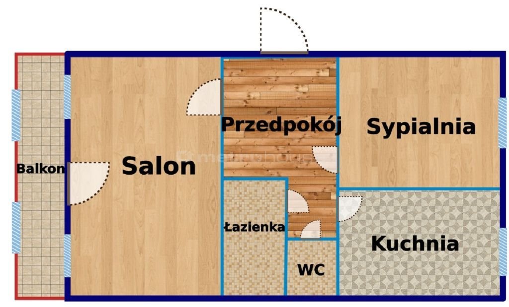 Mieszkanie dwupokojowe na sprzedaż Gdańsk, Chełm, Biegańskiego  50m2 Foto 14