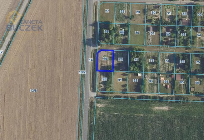 Działka 500 m² pod dom lub inwestycję w Szymanowie Szymanów  500m2 Foto 1