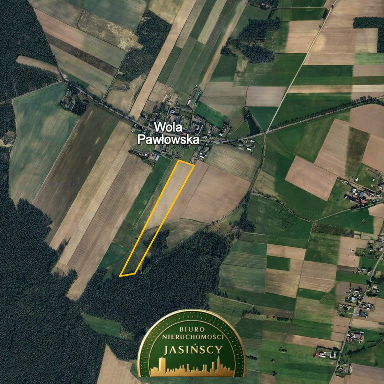Działka rolna 3,22 ha z dojazdem polną drogą - polecam! Wola Pawłowska  32 215m2 Foto 1