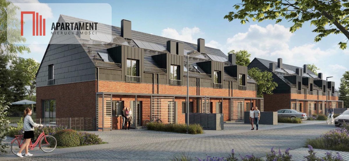 Skrajny dom z ogrodem i systemem inteligentnym w Psie Pole Wrocław, Psie Pole, Białych Tygrysów  98m2 Foto 1