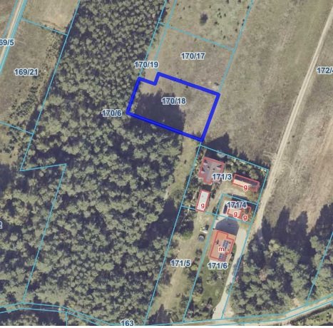 Zapraszam do zakupu działki 1101 m² pod lasem w Potażnikach Potażniki  1 101m2 Foto 1