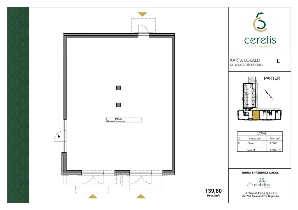 Lokal użytkowy na wynajem Ciechocinek  140m2 Foto 1