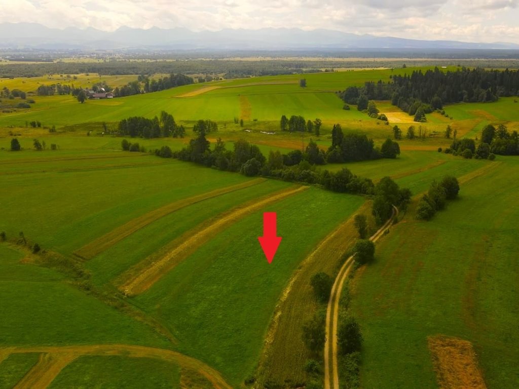 Działka 2286 m² z widokiem na Tatry - cicha okolica Odrowąż  2 286m2 Foto 1
