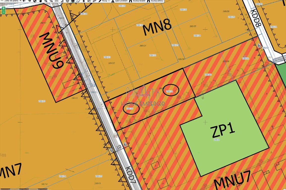 Działka budowlana na sprzedaż Słomczyn, Urocza  1 592m2 Foto 1