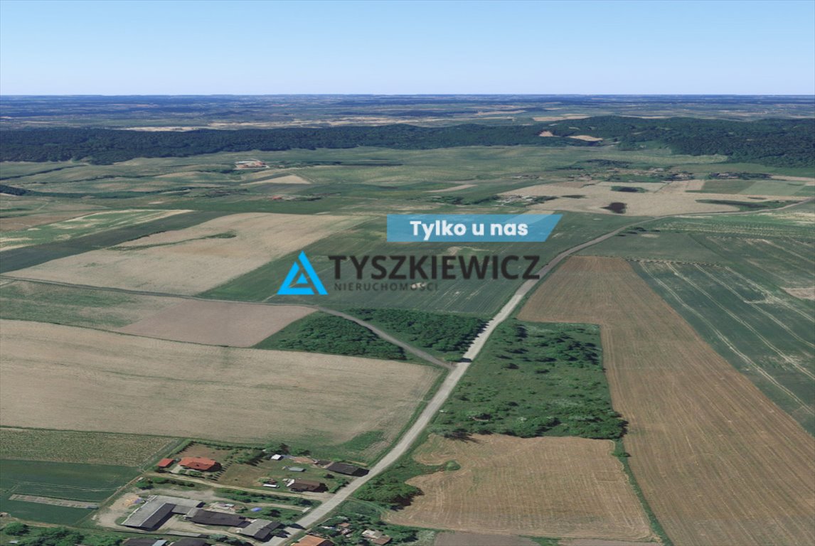 Działka 9700 m² z pozwoleniem na budowę domu w Ełganowie Ełganowo, Polna  9 700m2 Foto 1