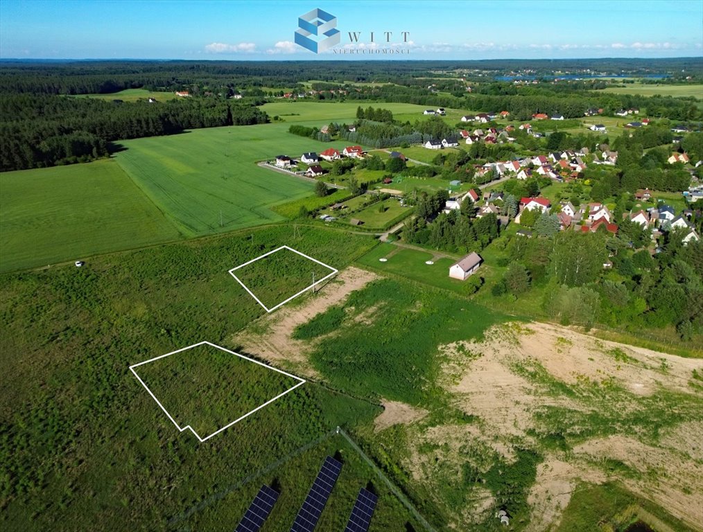 Polecam działki budowlane z WZ, las, szybki dojazd do Ostródy Lubajny, Nowe Siedlisko  971m2 Foto 1