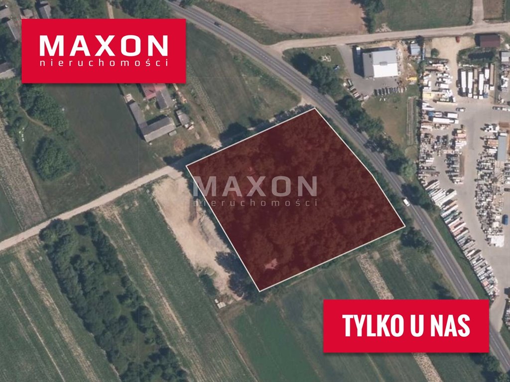 Działka inwestycyjna 8 208 m² przy DK63 w Podnieśnie Podnieśno  8 208m2 Foto 1