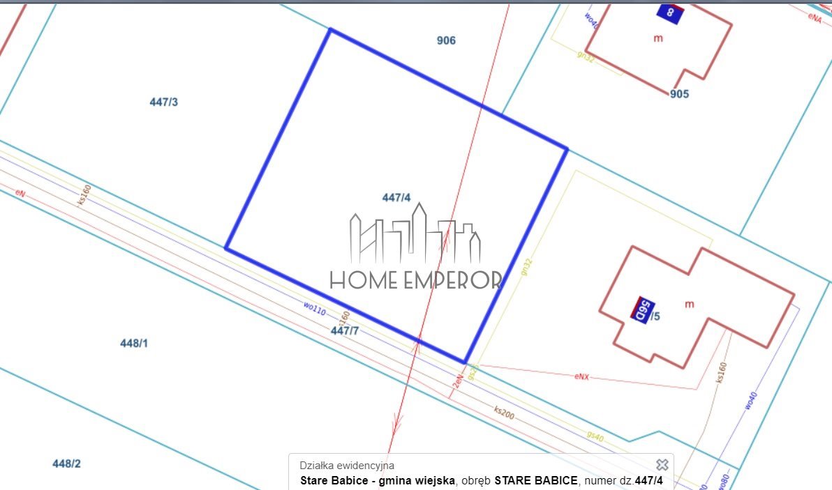 Działka budowlana na sprzedaż Stare Babice, Kutrzeby  800m2 Foto 3